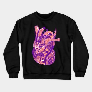 Violet Dahla Light Heart Crewneck Sweatshirt